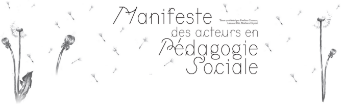 Manifeste des acteurs en pédagogie sociale